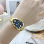 Snake head watch [Gold Black]