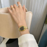Snake head watch [Gold Black] - Image 4