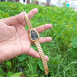 Snake head watch [Gold Black] - Image 3
