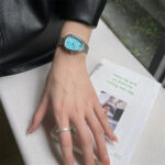 Snake head watch [Silver Blue] - Image 2