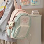 Dopamine Girl Backpack [Pink Green] - Image 5