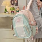 Dopamine Girl Backpack [Pink Green] - Image 4