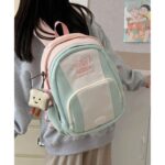 Dopamine Girl Backpack [Pink Green] - Image 2