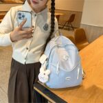 Student contrast backpack [Blue] - Image 4