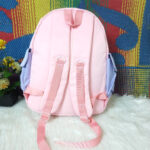 Student contrast backpack [Pink] - Image 6