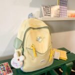 Student contrast backpack [Yellow]