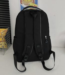 New Korean version backpack [Black] - Image 8