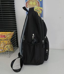 New Korean version backpack [Black] - Image 7