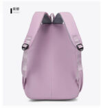 Students simple backpack [Pink] - Image 6
