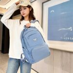 Students simple backpack [Blue] - Image 5