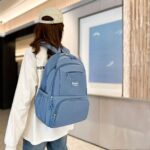 Students simple backpack [Blue] - Image 3