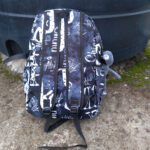 Trendy cool backpack [Black] - Image 9