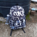 Trendy cool backpack [Black] - Image 8