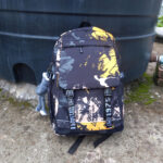 Trendy cool backpack [Black Yellow] - Image 8