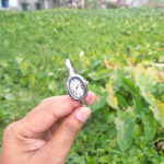 Bracelet oval shape watch [Silver White] - Image 4