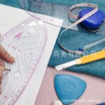 Clothing sewing 9-piece ruler - Image 4