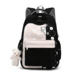 Cute bear backpack [Black] - Image 4
