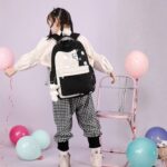 Cute bear backpack [Black] - Image 2