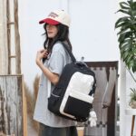 Cute bear backpack [Black]