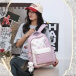 Cute bear backpack [Pink] - Image 2