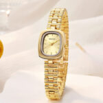 Popular Coco oval watch [Gold Gold] - Image 2