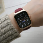 Rectangular fashion watch (Red)