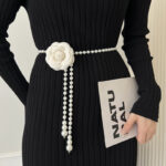 Camellia waist chain