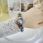Cheese bracelet watch [Silver White] - Image 2