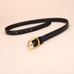 Pin Buckle Cowhide Belt - Image 6
