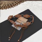 Retro ethnic style belt [Brown] - Image 6