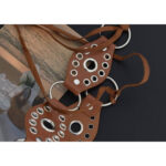 Retro ethnic style belt [Brown] - Image 4