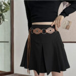Retro ethnic style belt [Brown] - Image 3