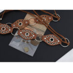 Retro ethnic style belt [Brown] - Image 2