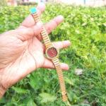 Bamboo joint women watch [Red Dial] - Image 4