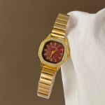 Bamboo joint women watch [Red Dial] - Image 2