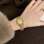 Bamboo joint women watch [Gold Dial] - Image 3