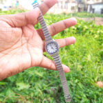 Bamboo joint women watch [Silver] - Image 4