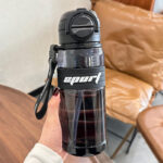 Outdoor portable water bottle [black] - Image 2