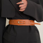 Two-way decorative belt [Brown] - Image 3