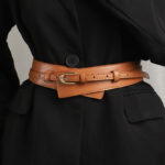 Two-way decorative belt [Brown] - Image 4