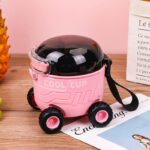 Cartoon Mars water bottle [Pink]