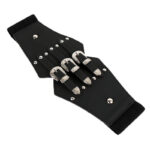 Western waist belt [7] (Silver) - Image 2