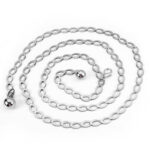 Stylish metal belt (3) Silver - Image 4