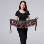 Dance Tassel Hip belt [Black]