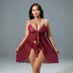 Lace camisole nightgown - Image 3
