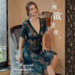 Lazy Maid Nightgown [Deep Green] - Image 6