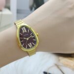 Snake head watch [Gold Coffee] - Image 2