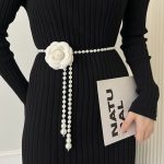 Camellia waist chain