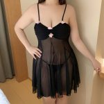 Charming Lingerie Dress [Black]