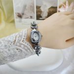 Cheese bracelet watch [Silver White] - Image 2